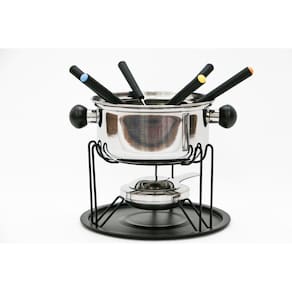 Conjunto para Fondue De Inox com 11 Peças 410 ml