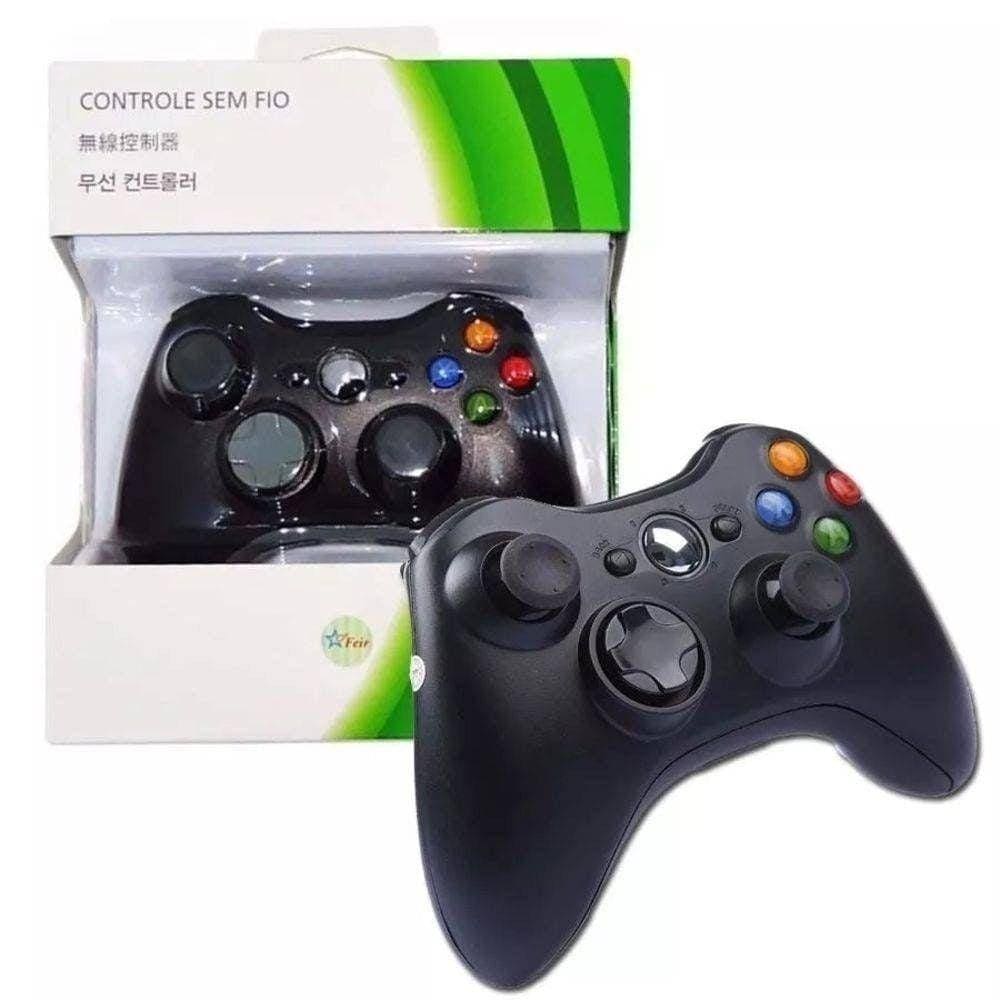 Controle Sem Fio Para Xbox 360 Slim / Fat Joystick Wireless