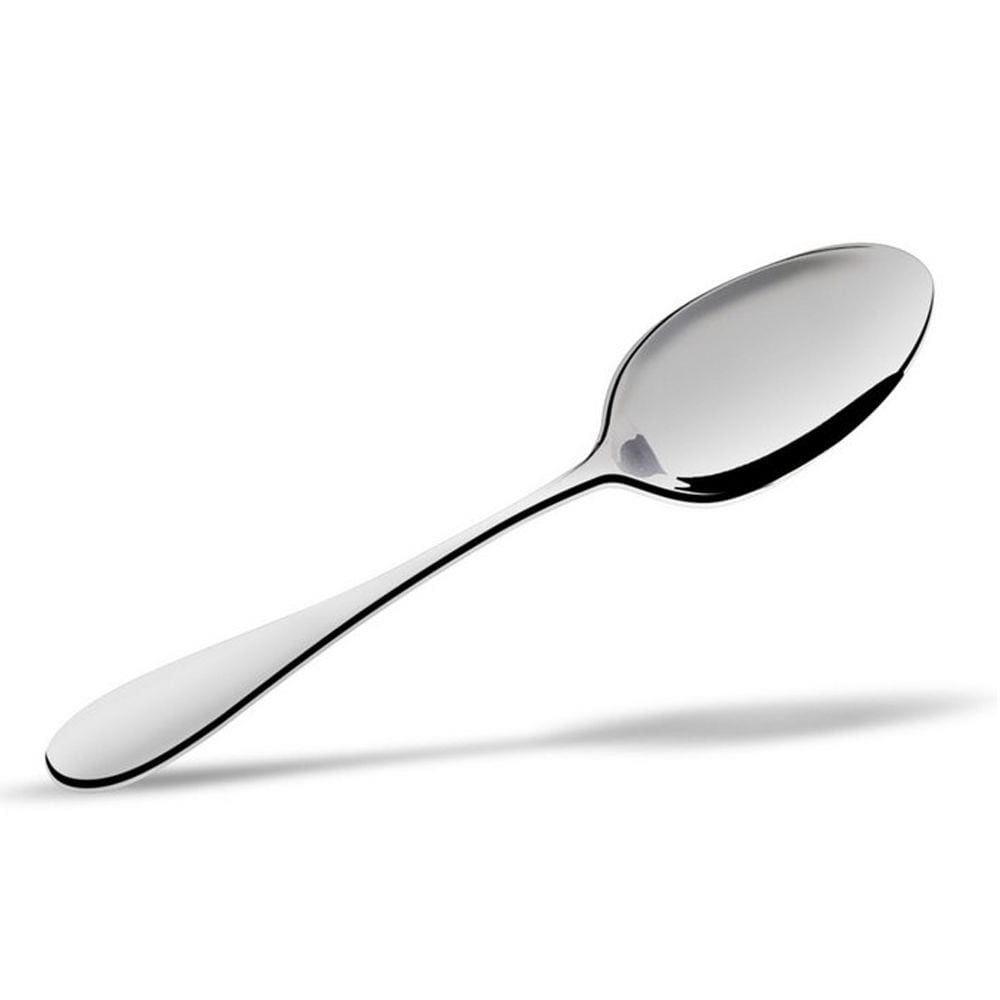 Kit 6x Colher de Mesa Sopa Grande Aço Inox