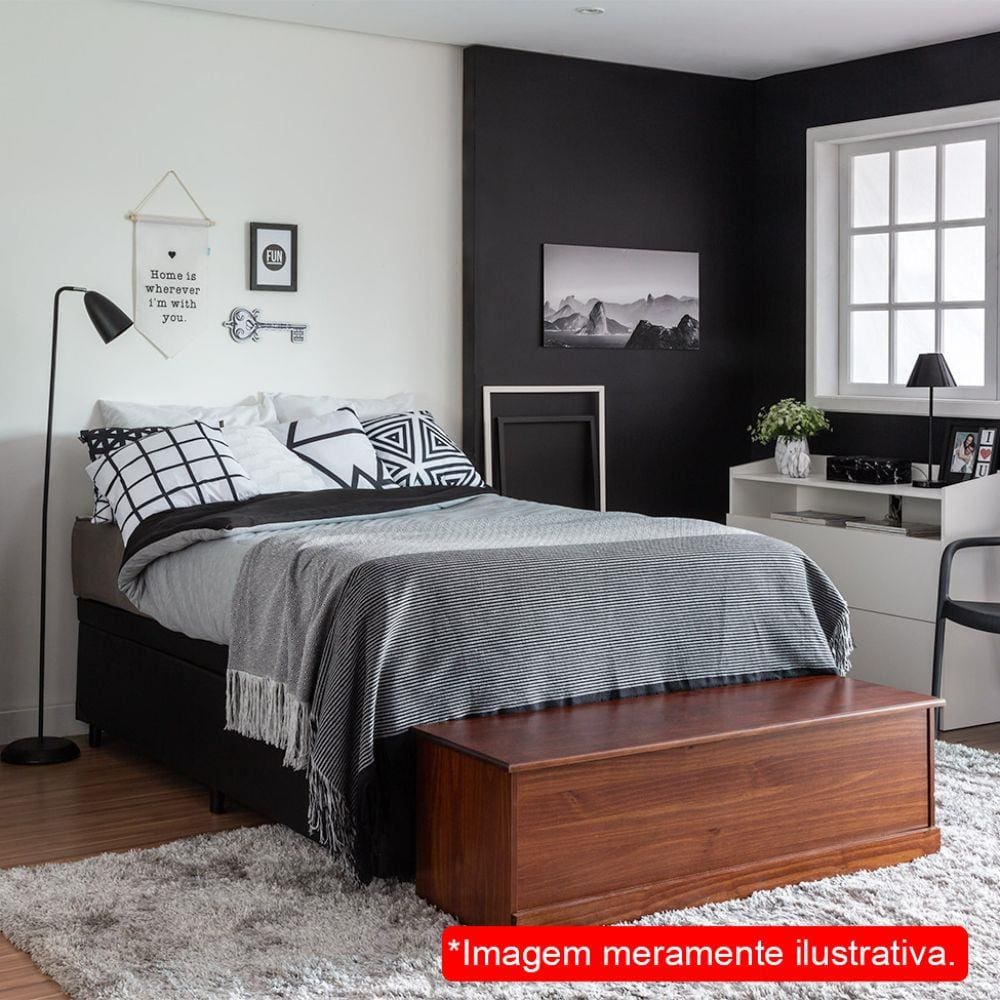 Base para Cama Box Solteiro Palermo (28x88x188)