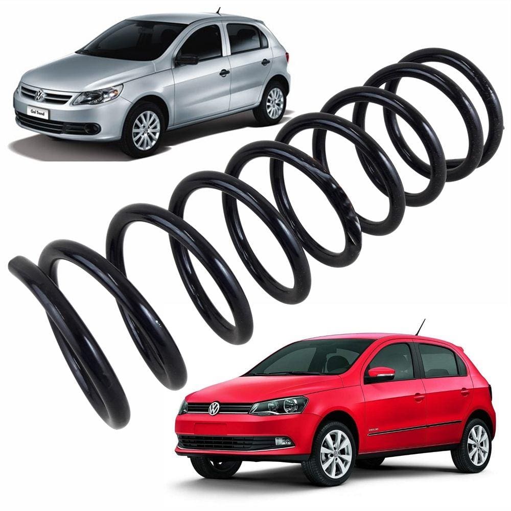 Mola Traseira Aliperti Volkswagen Gol G5 G6 2008 até 2018 Veículos com 4 Portas