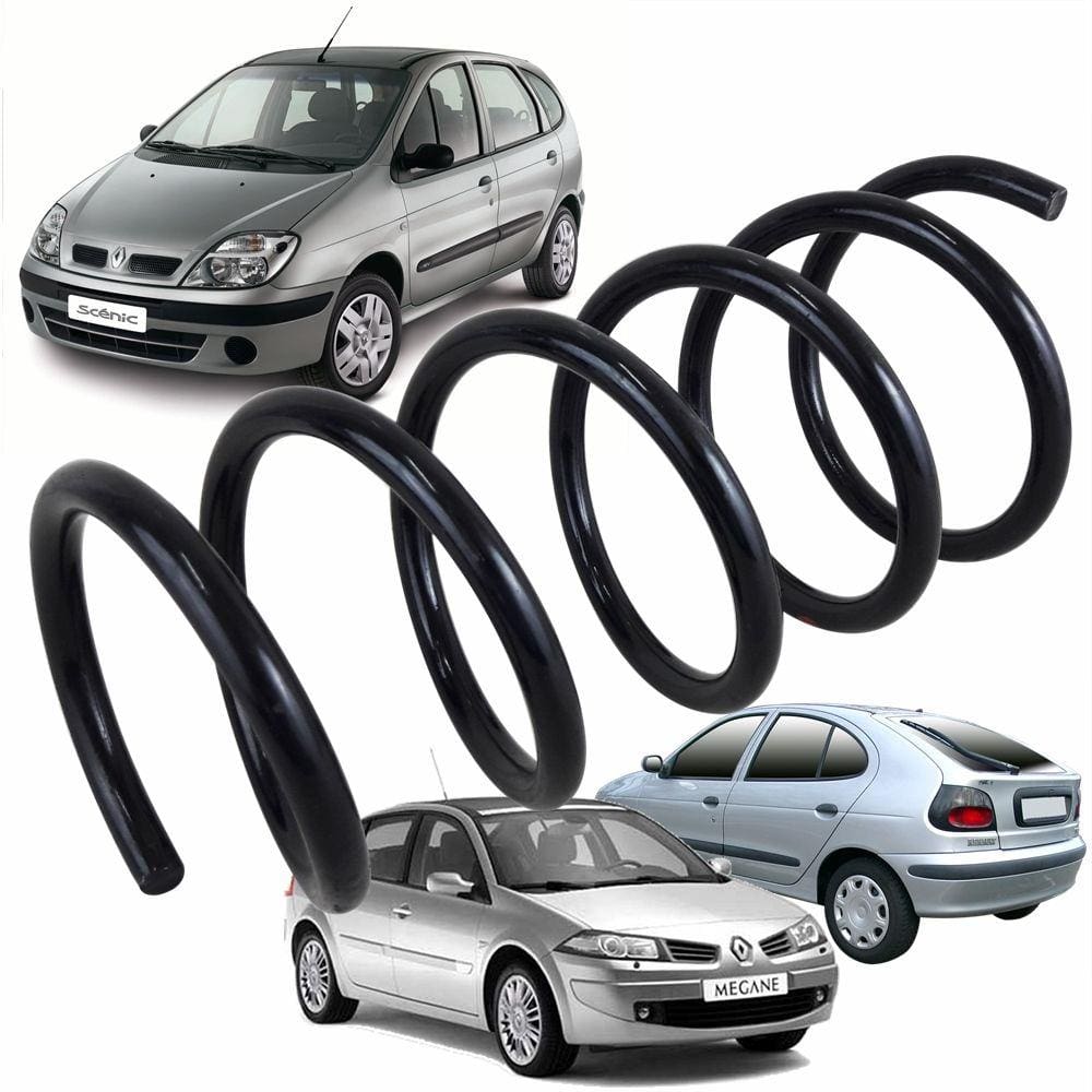 Mola Dianteira Aliperti Renault Megane 99 até 2005 e Scenic 99 até 2011 Todos com Ar Condicionado