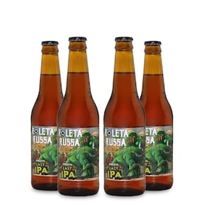Pack 4 cervejas Roleta Russa Easy Ipa 355ml