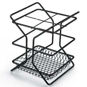 Porta Talheres Arthi Linha Black 2509 em Aço Carbono