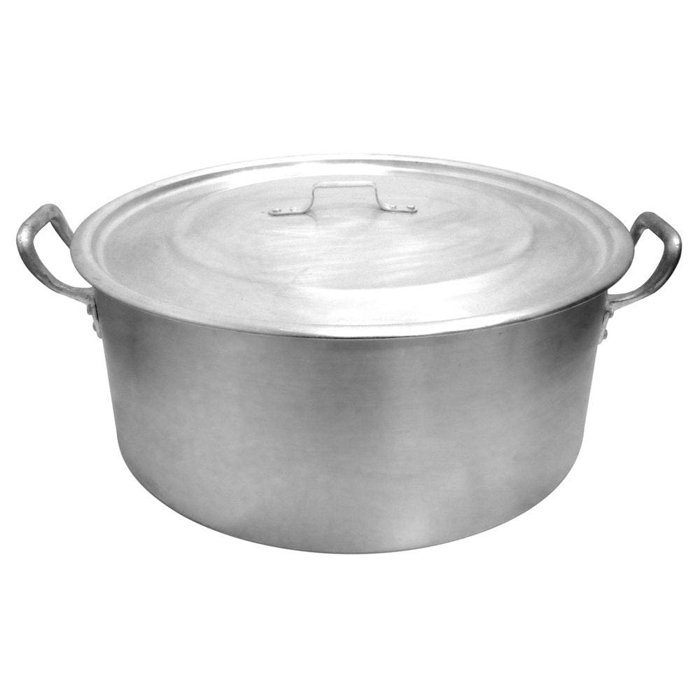 Caçarola Alumínio com Tampa 24 cm 5,6 L Hotel Vigor - VIG 043