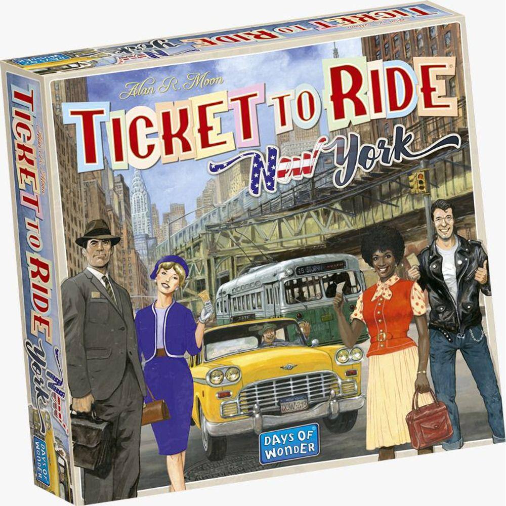 Ticket to Ride New York Galapagos TTR003