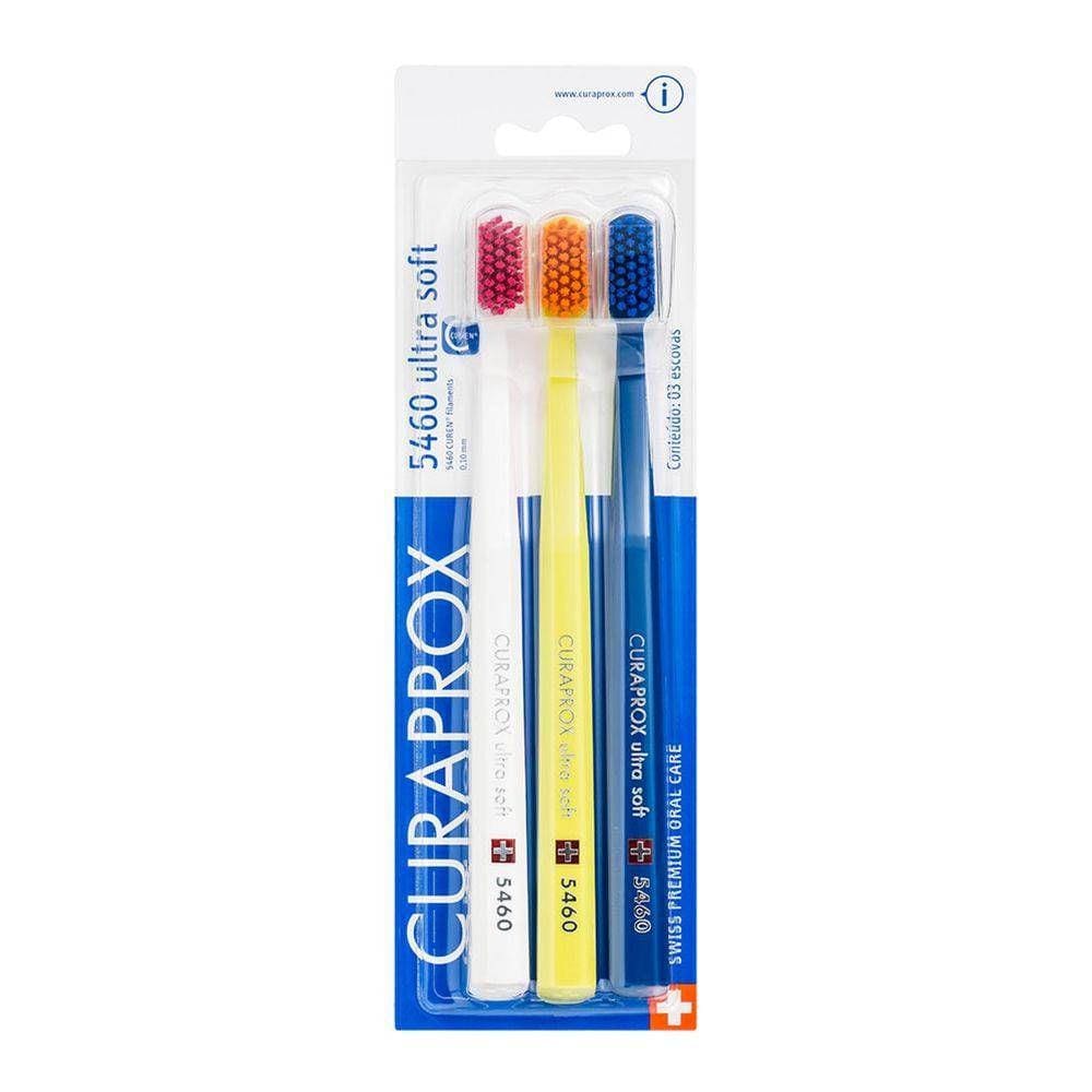 Kit Escova Dental Curaprox Ultra Soft 3 Unidades