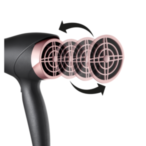 Secador de Cabelo Mondial Black Rose Line 2000W