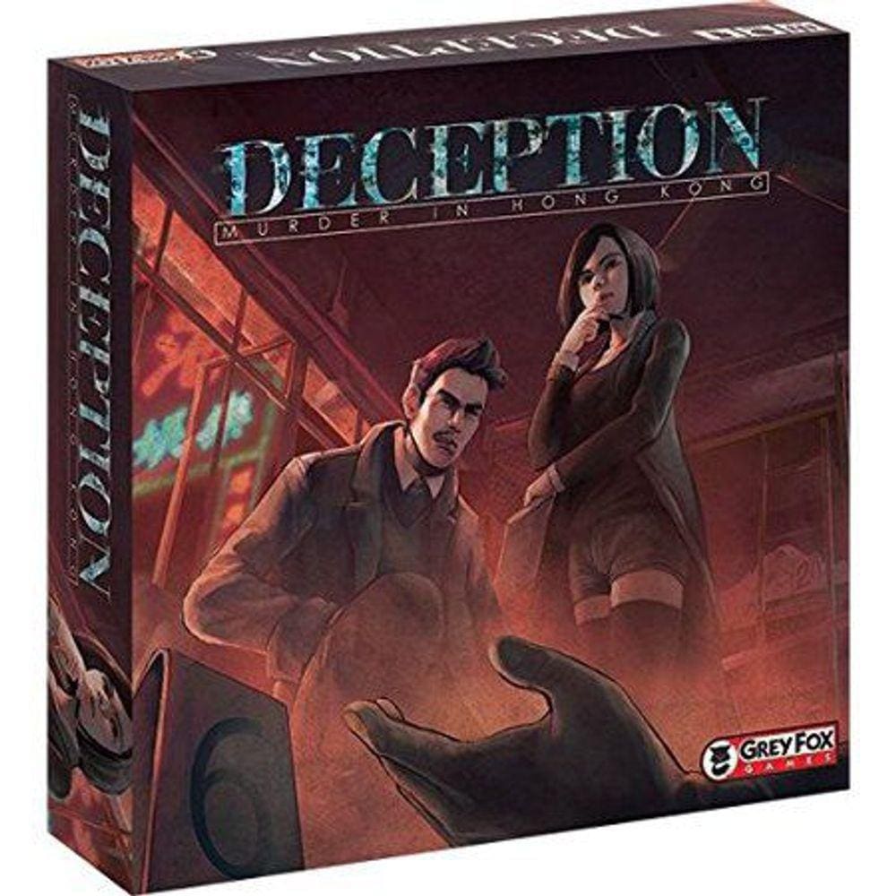 Deception Murder in Hong Kong Jogo de Tabuleiro Across the Board