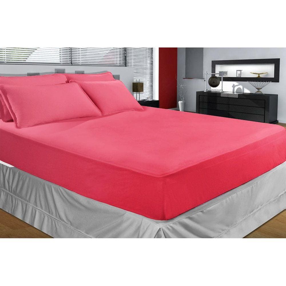 Jogo de Cama Malha - Casal - 3 Peças - 100% Algodão  - SBX