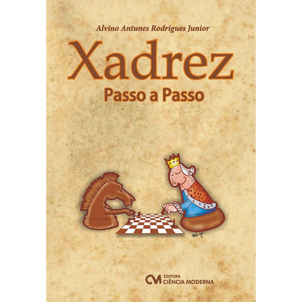 Livro - Xadrez Passo a Passo - Antunes Rodrigues Junior