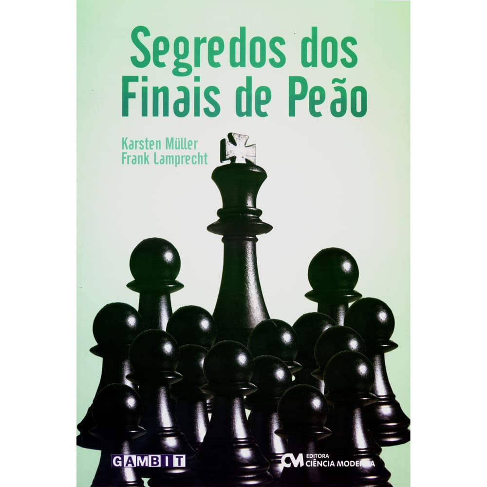 Livro - Segredos dos Finais de Peão - Karsten Müller