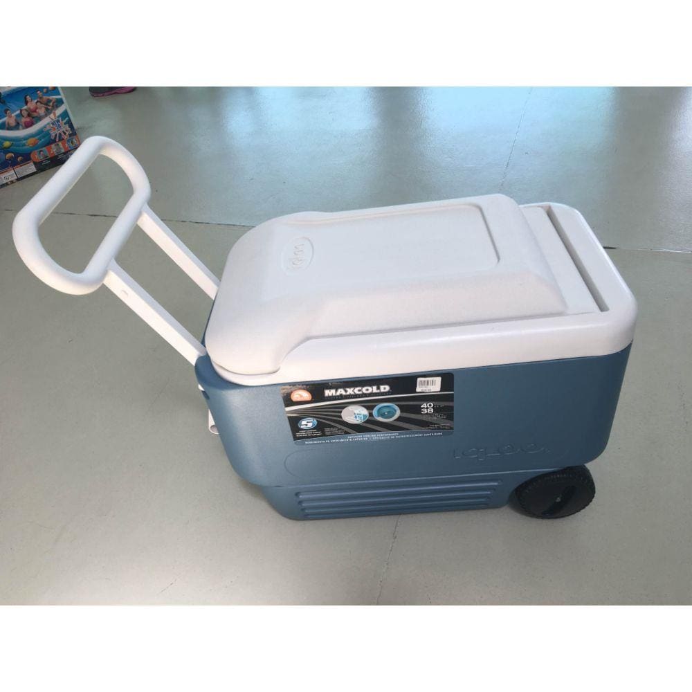 Cooler Igloo Max Cold com Rodas 40 QT 38 Litros