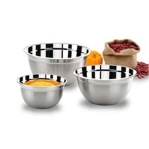 Conjunto de tigelas inox  suprema brinox