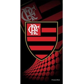 Toalha de Time Buettner Felpudo Estampado Flamengo