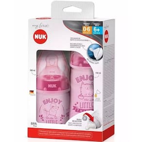 Kit Mamadeira My First NUK 150ml e 300ml Girls