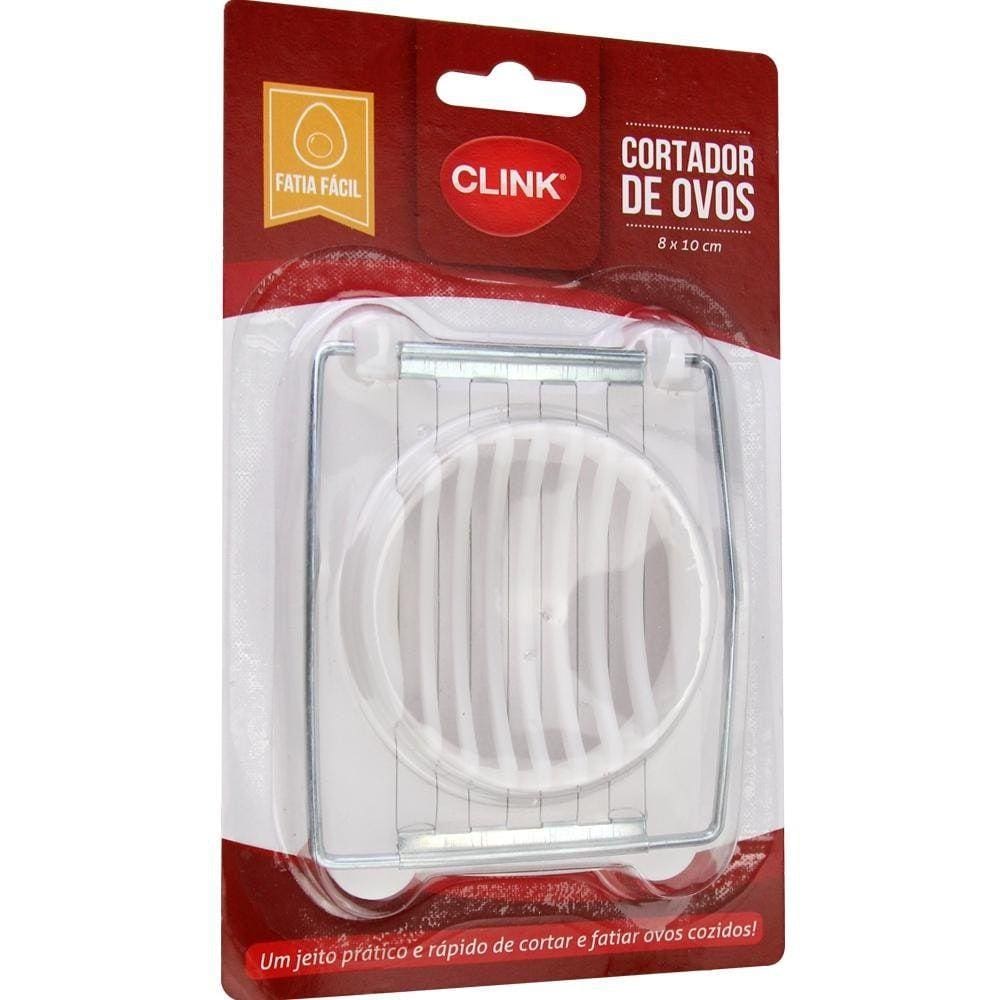 Fatiador E Cortador De Ovos Cozidos Lâminas Inox Clink