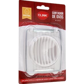 Fatiador E Cortador De Ovos Cozidos Lâminas Inox Clink