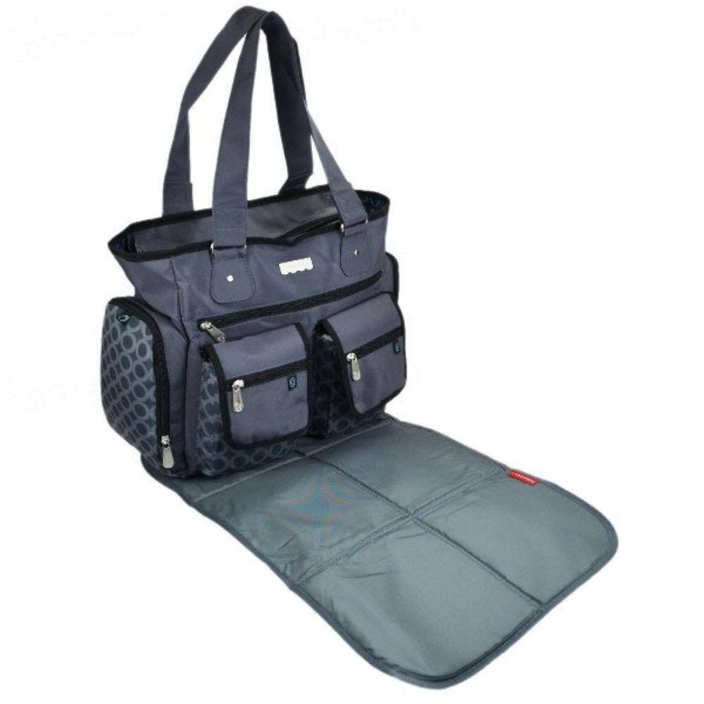 tote bolsa maternidade fisher price preto