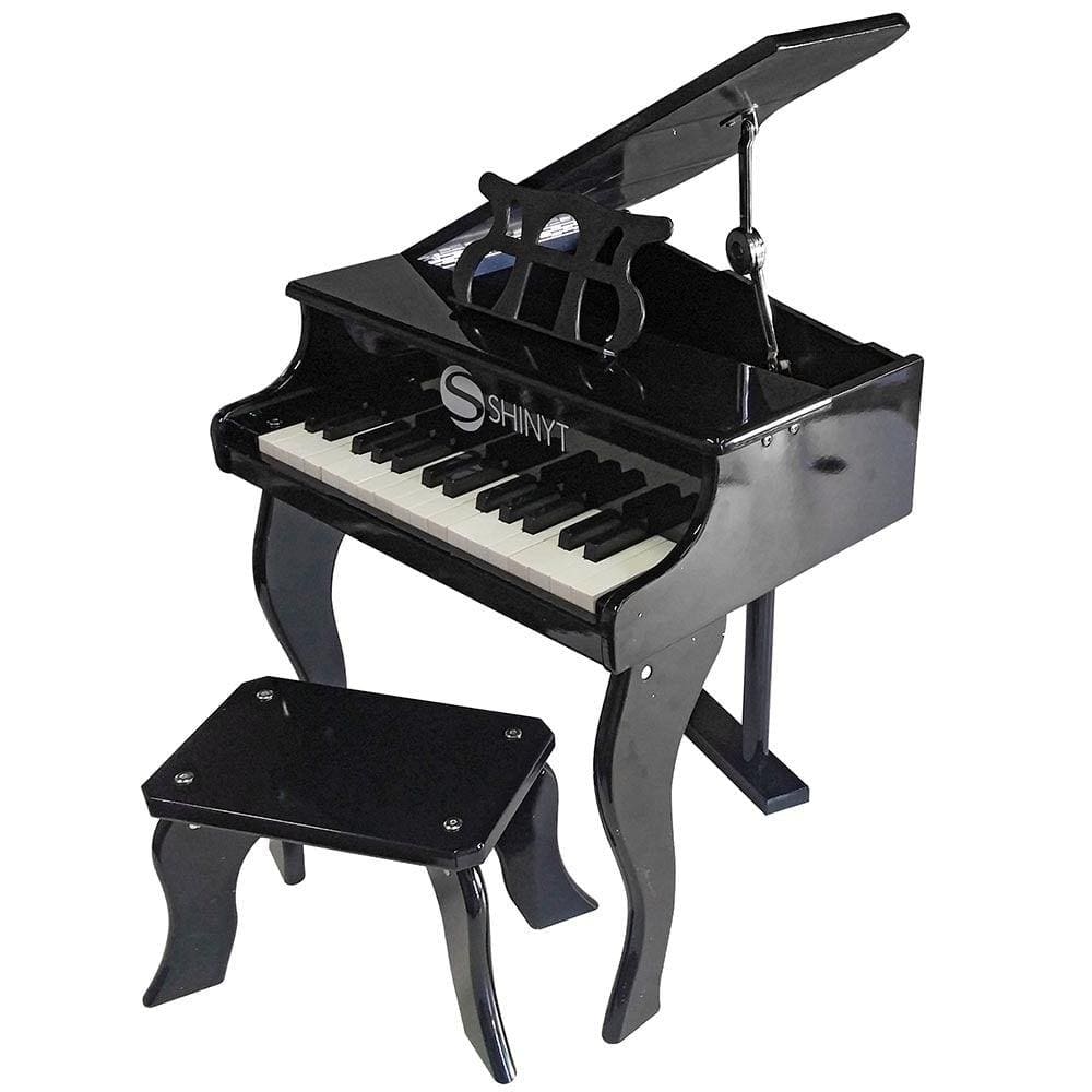 Piano Infantil 30 Teclas Preto