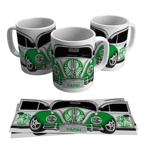 Caneca Fusca Palmeiras Dia dos Pais Presente Aniversário
