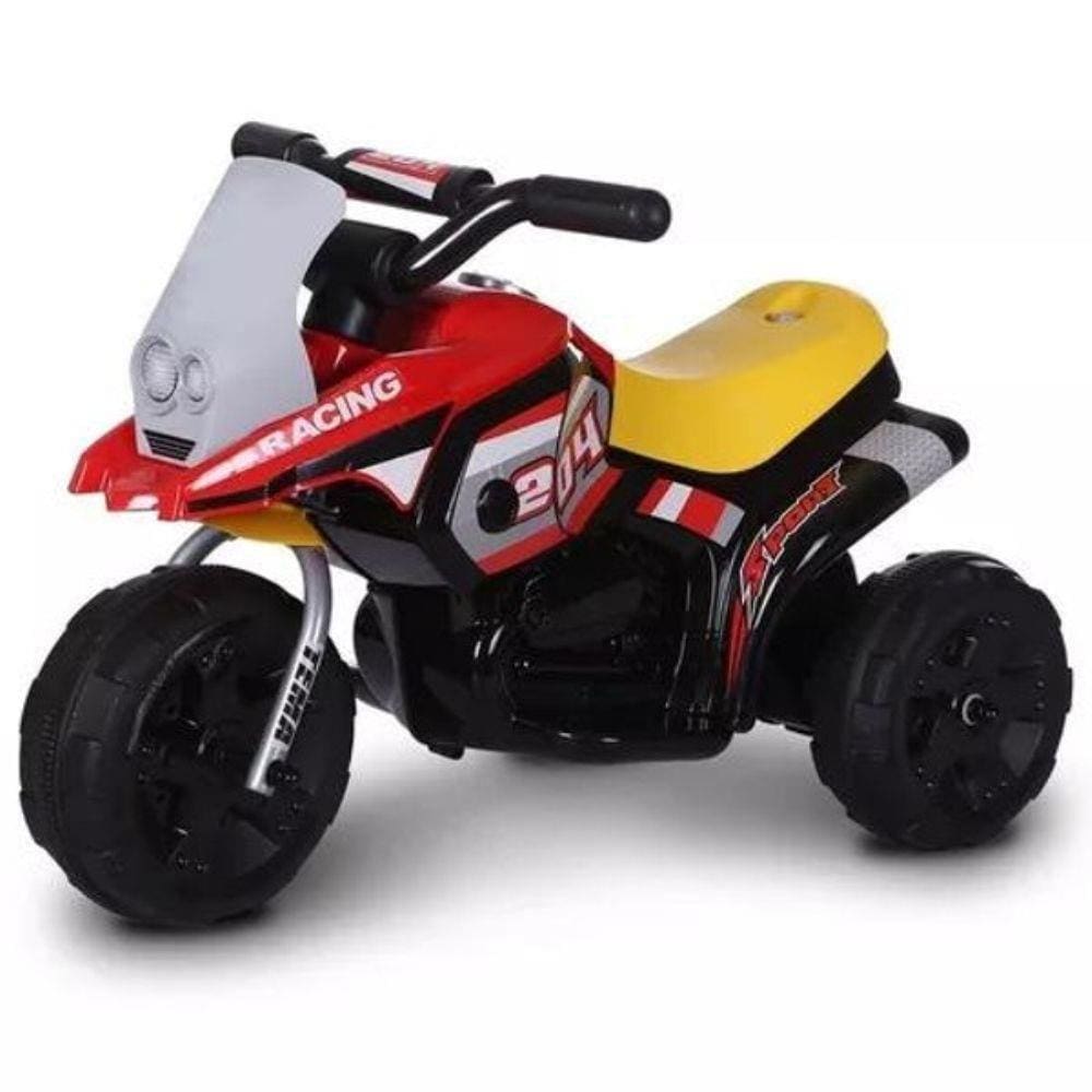 Triciclo Tico Tico Velo Toys Vermelho com Capacete Motoca Infantil