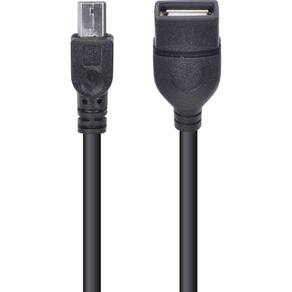 Adaptador Usb Fêmea Para Micro Usb Com Função Otg Ufmu-Otg