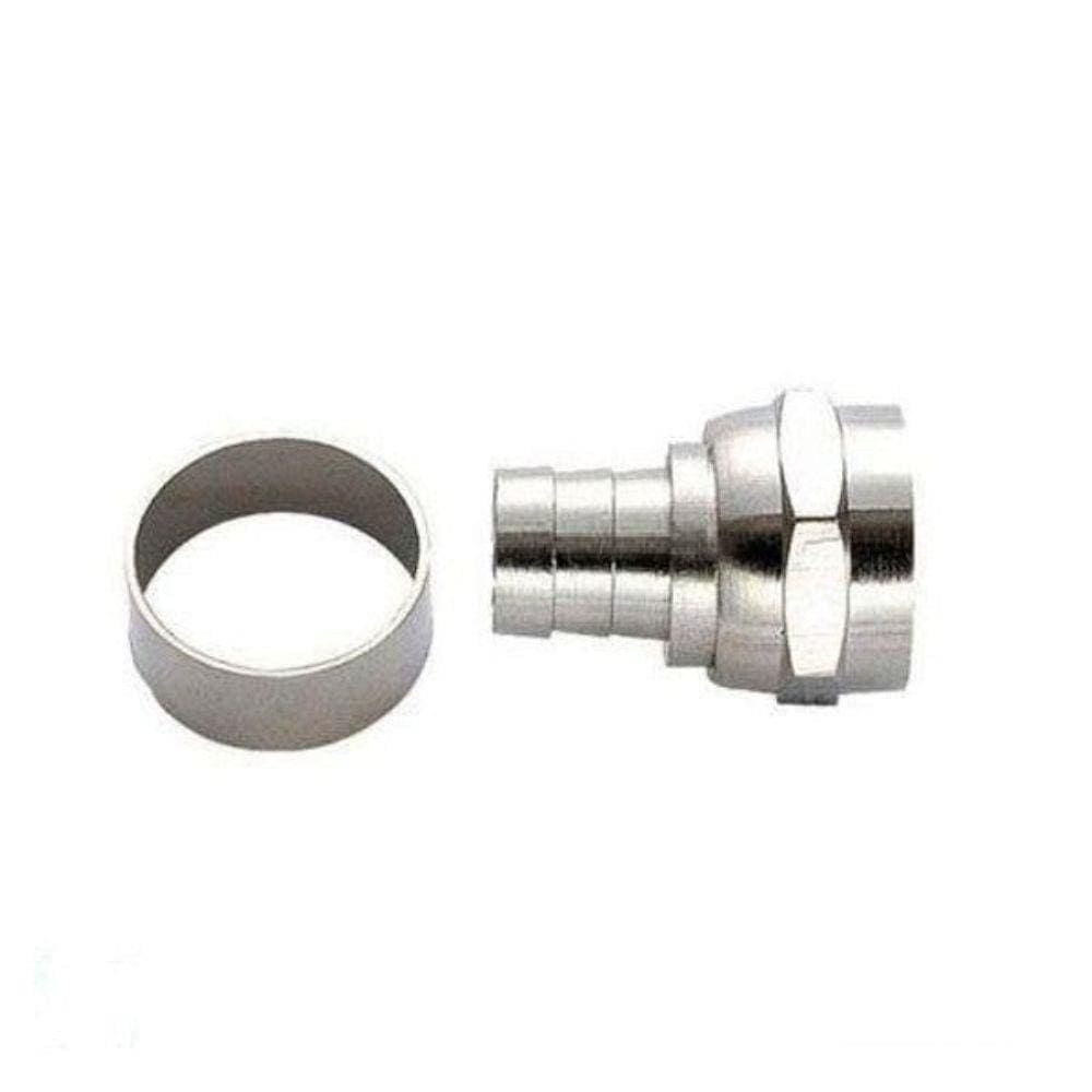 Conector RG6 de Anilha Pacote com 200 Peças