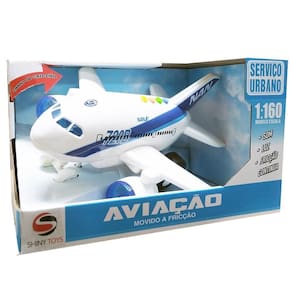 Aviao com luz e som