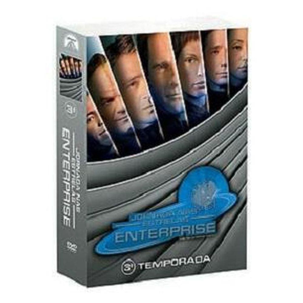 Box Jornada Nas Estrelas Enterprise 3 Temporada - 7 discos