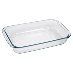 Assadeira Vidro Retangular 1,6 L Pequena Nadir - STM 006