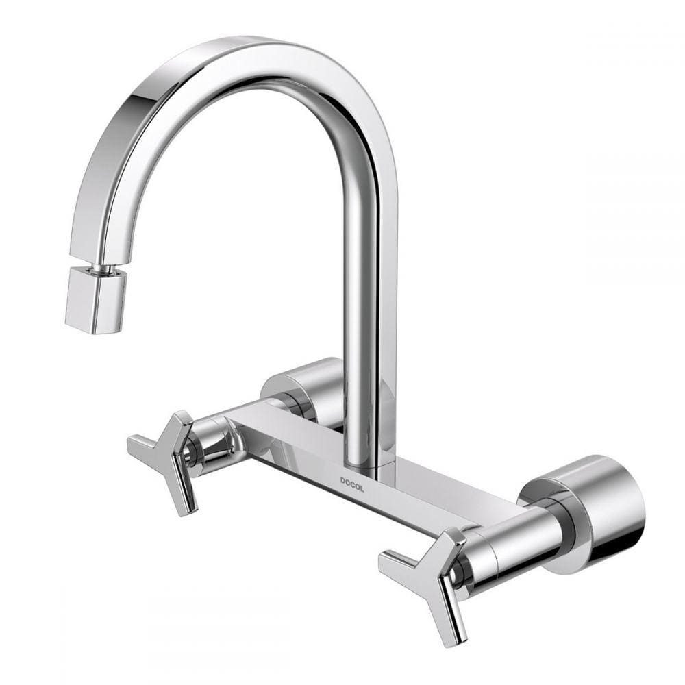 Torneira Misturador Docol DocolCity 877906 de Parede Cromada
