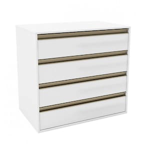 Cômoda 4 Gavetas Pux Belmax Branco