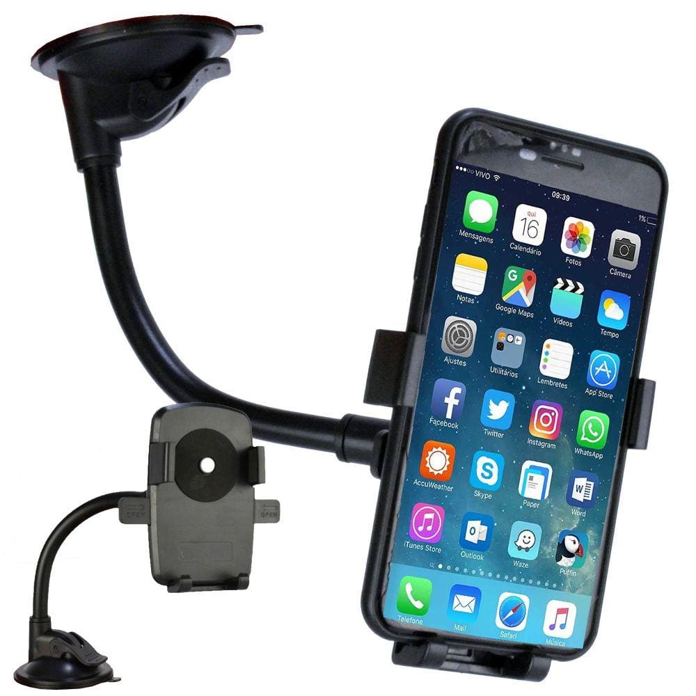 Suporte Para Celular Veicular Ventosa