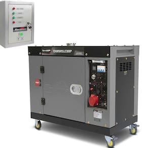 Gerador 8500 TDG8500SLEXP Trifásico 220V 7.5kva Silenciado Toyama
