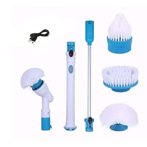 Esfregão elétrico vassoura spin mop recarregável scrubber