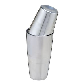 Kit Coqueteleira Tipo Boston - Copo 840Ml e Tampa 540Ml