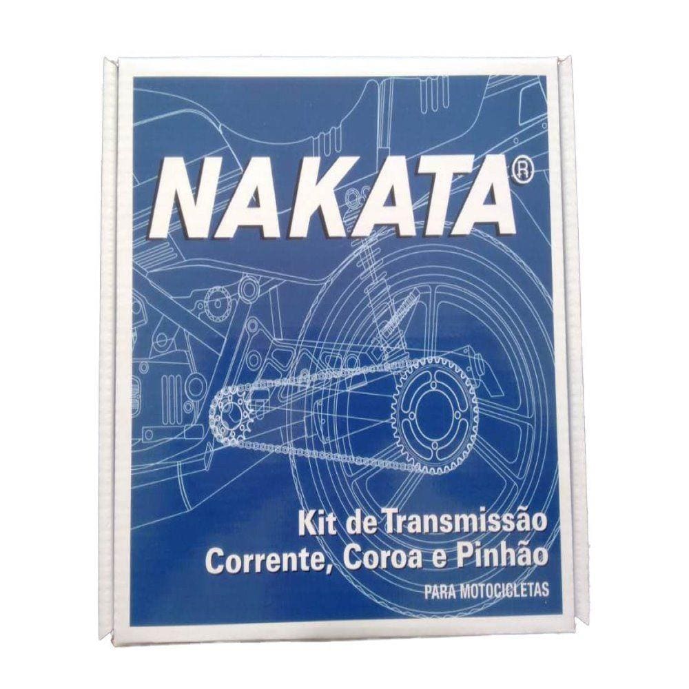 Kit Relação Yamaha Ybr 2000 A 2002 Nakata Coroa Corrente Pinhão Tm10200