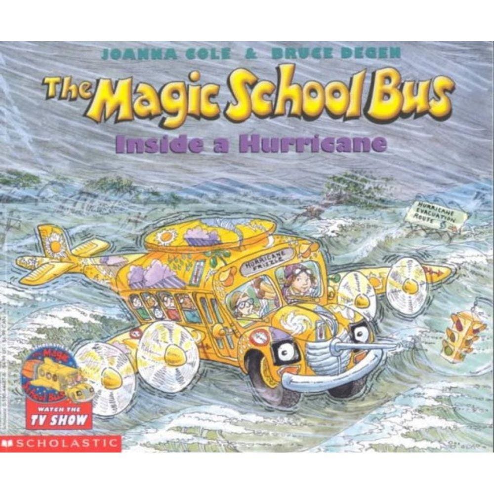 Livro - Magic School Bus Inside A Hurricane, The