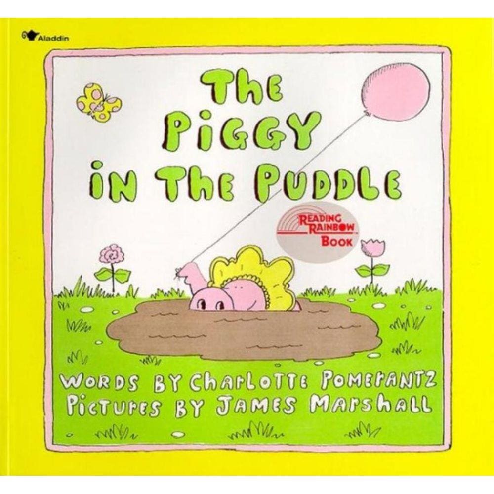 Livro - Piggy In The Puddle, The