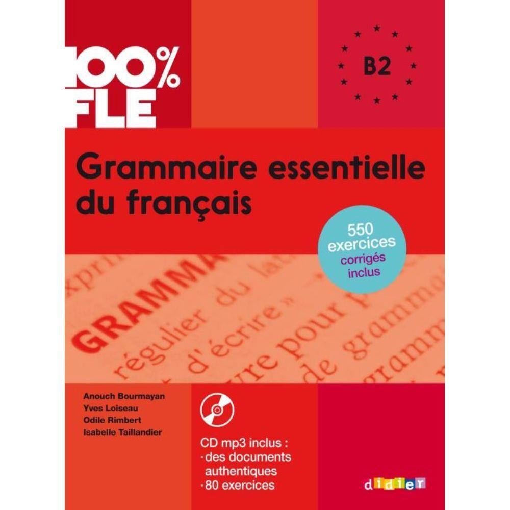 Livro - Grammaire Essentielle Du Francais B2 + Cd Mp3