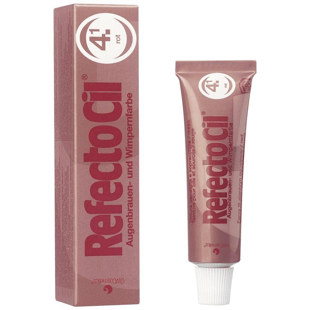 Tintura para Sobrancelhas e Cílios Refectocil Vermelho 4.1