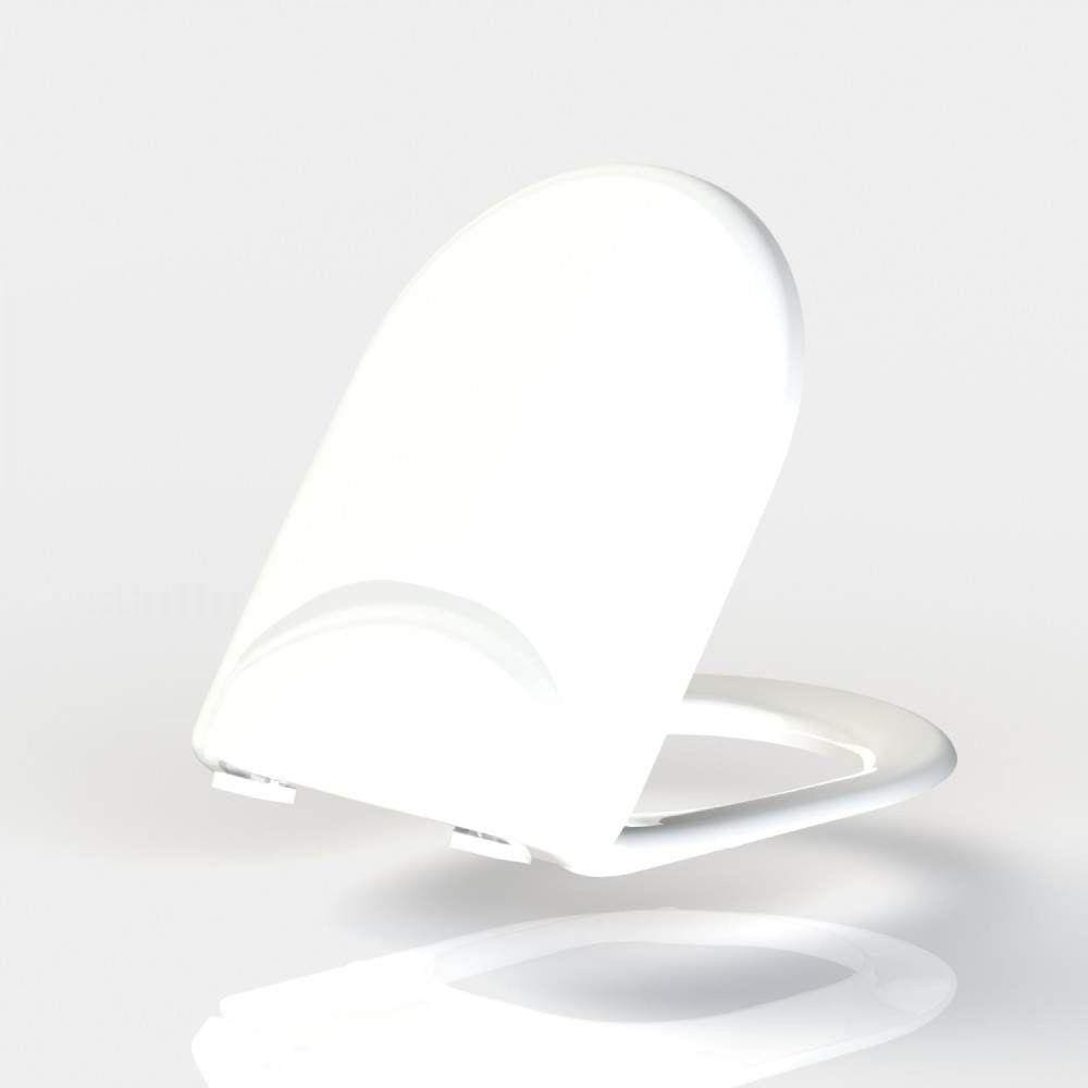 Assento Sanitário em Resina Termofixa para Louça Luna Tupan Branco