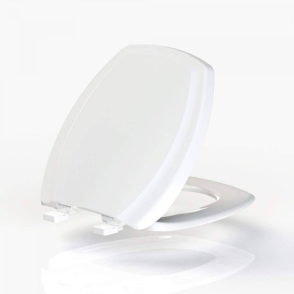 Assento em Polipropileno Soft Close para Louça Thema Tupan Branco