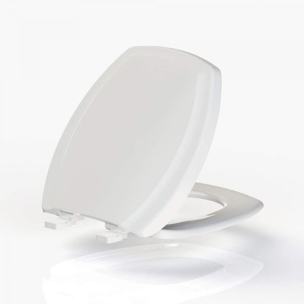 Assento em Polipropileno Soft Close para Louça Tupan Cinza