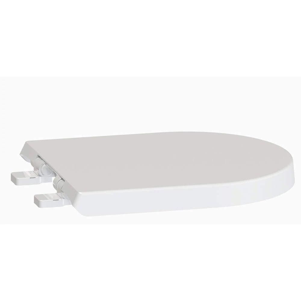 Assento Sanitário em Resina Termofixa para as Louças Carrara Link Vesuvio Soft Close Tupan Branco