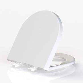Assento Sanitário Termofixo Quadrado Esmaltado Tupan Branco