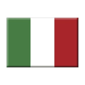 Ímã da bandeira da Itália