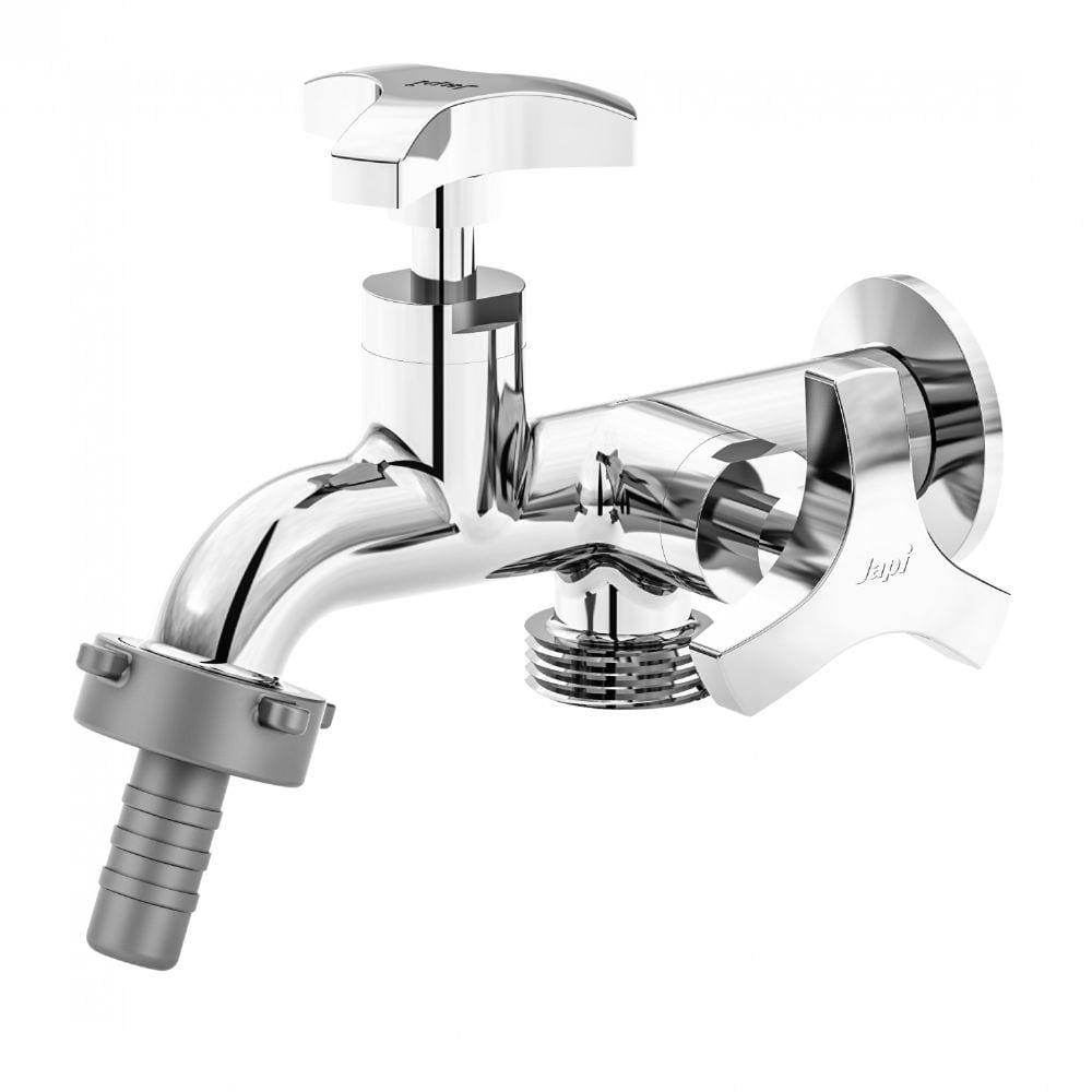 Torneira para Tanque e Máquina de Lavar J3 1/4 de Volta DN15 1134J3 Japi Cromado