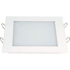 Painel LED Quadrado de Embutir 18W Lux Bivolt Taschibra 6500K Luz Branca